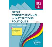 Droit constitutionnel et institutions politiques