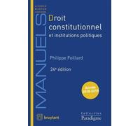 Droit Constitutionnel Et Institutions Politiques