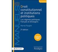 Droit constitutionnel et institutions politiques