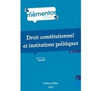 Droit constitutionnel et institutions politiques Jean-Paul Jacqué (Auteur)
