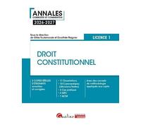 Droit constitutionnel - L1: 3 copies réelles d'étudiants annotées et corrigées • 11 Dissertations • 10 Commentaires • 6 Cas pratique • 6 QRC • 1 QCM. ... conseils de méthodologie appliqués aux sujets