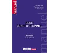 Droit constitutionnel Michel Troper (Auteur), Francis Hamon (Auteur), Pierre Brunet (Auteur)