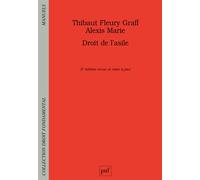 Droit de l’asile - Thibaut Fleury Graff - Puf - broché - Manuel