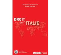 Droit de l italie - Collectif - Lgdj - broché - Etude