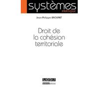 Droit de la cohésion territoriale - Jean-Philippe Brouant - Lgdj - broché - Etude
