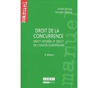 droit de la concurrence - 6ème édition