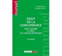 Droit De La Concurrence - Droit Interne Et Droit De L'union Européenne