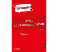 Droit de la consommation 2nde édition - Sophie Le Gac-Pech - Dalloz - broché - Etude