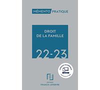 Droit de la famille 2022-2023