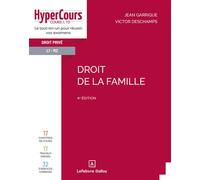 Droit de la famille 4ème édition - Jean Garrigue - Dalloz - broché - Manuel