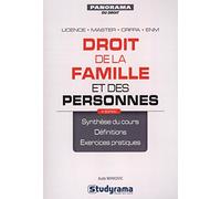 Droit de la famille et des personnes: 30 fiches de synthèse pour préparer les TD et réviser les examens