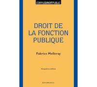 Droit de la Fonction Publique, 5e ed.