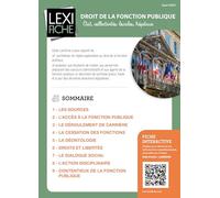 Droit de la fonction publique: Etat, collectivités locales, hôpitaux