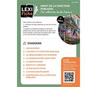 Droit de la fonction publique États, collectivités locales, hôpitaux - David Forest - Enrick B. Eds - broché - Etude