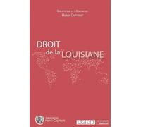 Droit de la louisiane - Alain Levasseur - Lgdj - broché - Etude