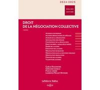 Droit de la négociation collective 2024/25. 2e éd.