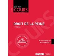 Droit de la peine: Avec des tests d'évaluation