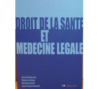 Droit De La Sante Et Medecine Legale