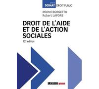Droit de l'aide et de l'action sociales - Michel Borgetto - Lgdj - broché - Etude