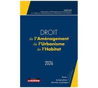 Droit De L'aménagement, De L'urbanisme, De L'habitat
