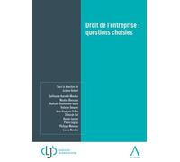 Droit de l'entreprise : questions choisies