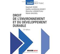 Droit De L'environnement Et Du Développement Durable