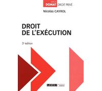 Droit de l'exécution (2019)
