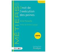 Droit De L'exécution Des Peines - Edition 2020
