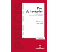 Droit de l'exécution. Voies d'exécution et procédures de distribution. 4e éd.