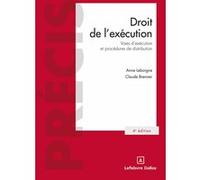 Droit de l'exécution. Voies d'exécution et procédures de distribution Anne Leborgne (Auteur), Claude Brenner (Auteur), Charles Gijsbers (Auteur)