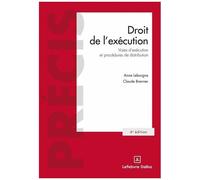 Droit De L'exécution - Voies D'exécution Et Procédures De Distribution - Précis Dalloz 4e Édition