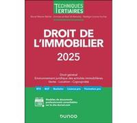 Droit de l'immobilier 2025