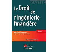 Droit de l'ingénierie financière, 5ème Ed.