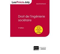 Droit de l'ingénierie sociétaire Inclus 14 cas pratiques avec corrigés 2020 - Raynaud Benoit - Gln Joly Eds - broché - Etude