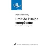 DROIT DE L'UNION EUROPEENNE 5 EDITION REVUE ET AUGMENTEE