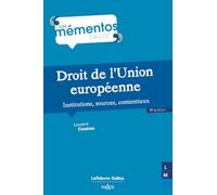 Droit de l'Union européenne. 7e éd.