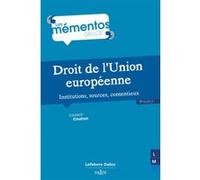 Droit de l'Union européenne Laurent Coutron (Auteur)