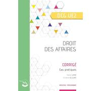 Droit des affaires - Corrigé: UE 2 du DCG