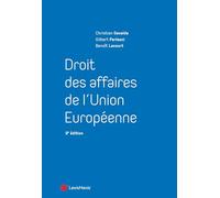 Droit des affaires de l'Union europénne