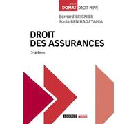 Droit des assurances - Bernard Beignier - Lgdj - broché - Etude