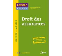 Droit des assurances - LOIC GRAEVE (DE) - Bréal - broché - Scolaire / Universitaire