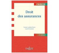 Droit Des Assurances - Précis Dalloz 13e Édition