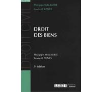 DROIT DES BIENS 7EME EDITION