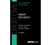 Droit des biens - Laurent Aynès - Lgdj - broché - Etude