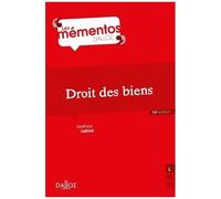 Droit Des Biens - Memento Dalloz Série Droit Privé 10e Édition