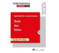 Droit des biens: Propriété individuelle - Propriété collective - Propriété démembrée (2023-2024)