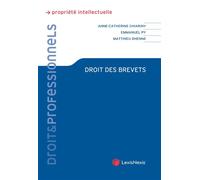 Droit des brevets - Matthieu Dhenne - LexisNexis - broché - Etude