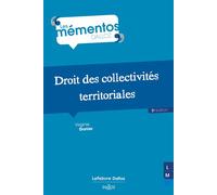 Droit des collectivités territoriales 6ème édition - Virginie Donier - Dalloz - broché - Etude