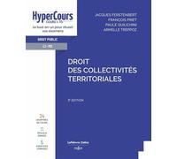 Droit des collectivités territoriales HyperCours - Jacques Ferstenbert - Dalloz - broché - Etude