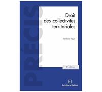 Droit Des Collectivités Territoriales - Précis Dalloz 8e Édition